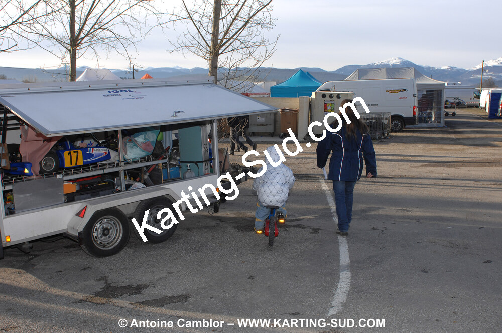 07/03/2010 : 1ère manche du Championnat du Sud 2010 à Lavelanet (photos Antoine Camblor) 2010 — karting
