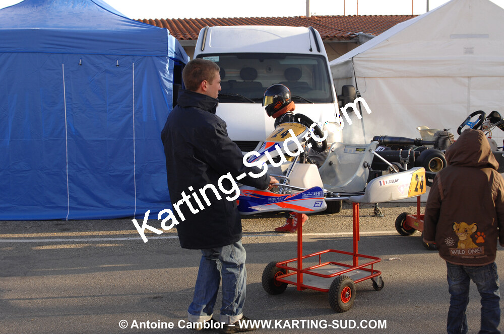 07/03/2010 : 1ère manche du Championnat du Sud 2010 à Lavelanet (photos Antoine Camblor) 2010 — karting