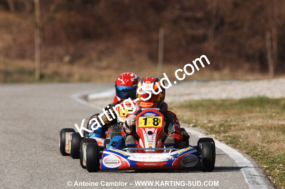 07/03/2010 : 1ère manche du Championnat du Sud 2010 à Lavelanet (photos Antoine Camblor) 2010 — karting