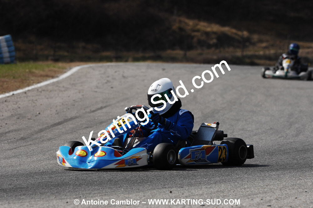 07/03/2010 : 1ère manche du Championnat du Sud 2010 à Lavelanet (photos Antoine Camblor) 2010 — karting