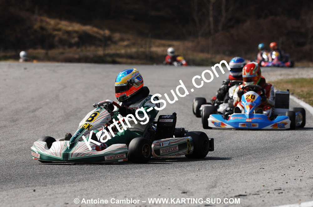 07/03/2010 : 1ère manche du Championnat du Sud 2010 à Lavelanet (photos Antoine Camblor) 2010 — karting