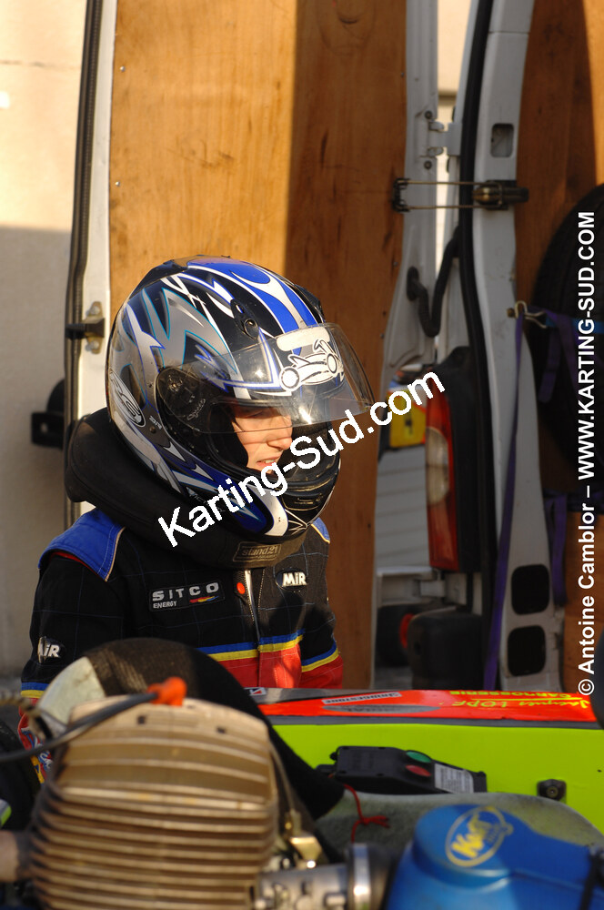 07/03/2010 : 1ère manche du Championnat du Sud 2010 à Lavelanet (photos Antoine Camblor) 2010 — karting
