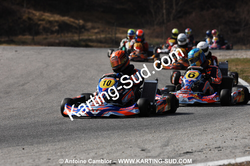 07/03/2010 : 1ère manche du Championnat du Sud 2010 à Lavelanet (photos Antoine Camblor) 2010 — karting