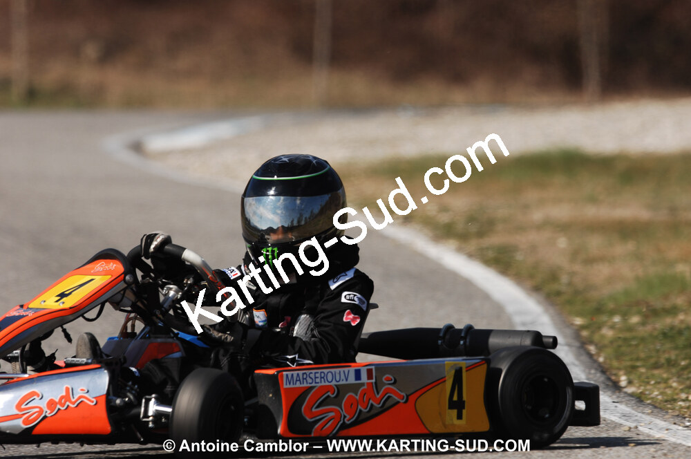 07/03/2010 : 1ère manche du Championnat du Sud 2010 à Lavelanet (photos Antoine Camblor) 2010 — karting