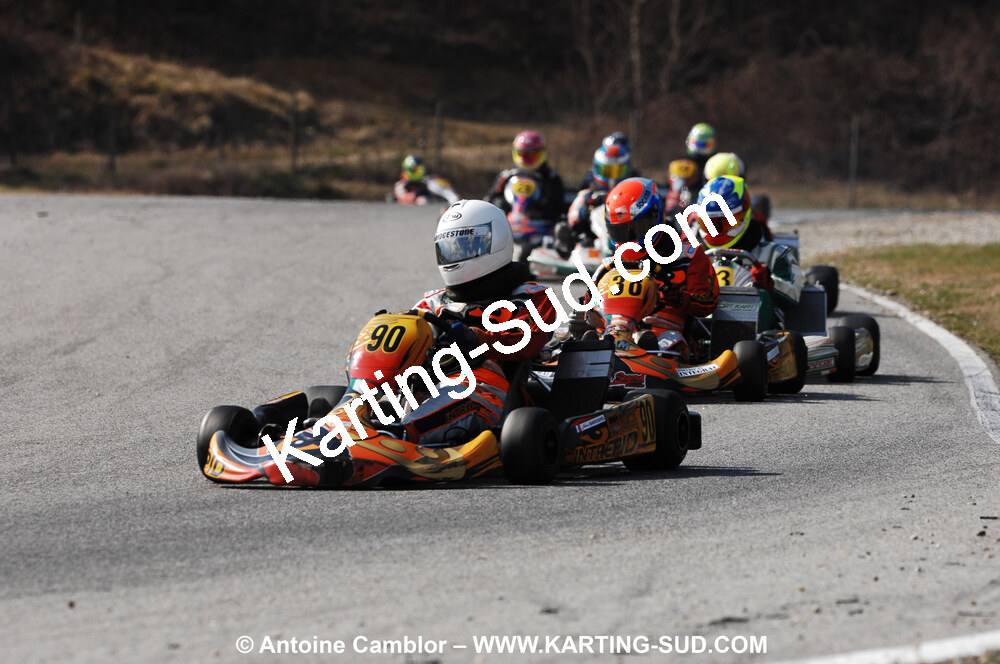 07/03/2010 : 1ère manche du Championnat du Sud 2010 à Lavelanet (photos Antoine Camblor) 2010 — karting