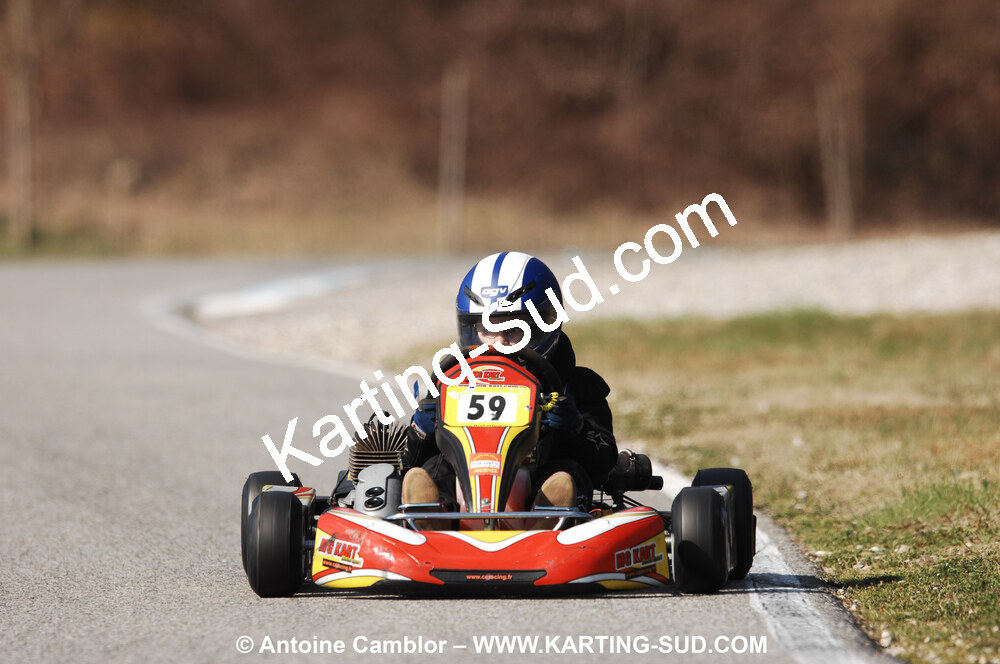 07/03/2010 : 1ère manche du Championnat du Sud 2010 à Lavelanet (photos Antoine Camblor) 2010 — karting