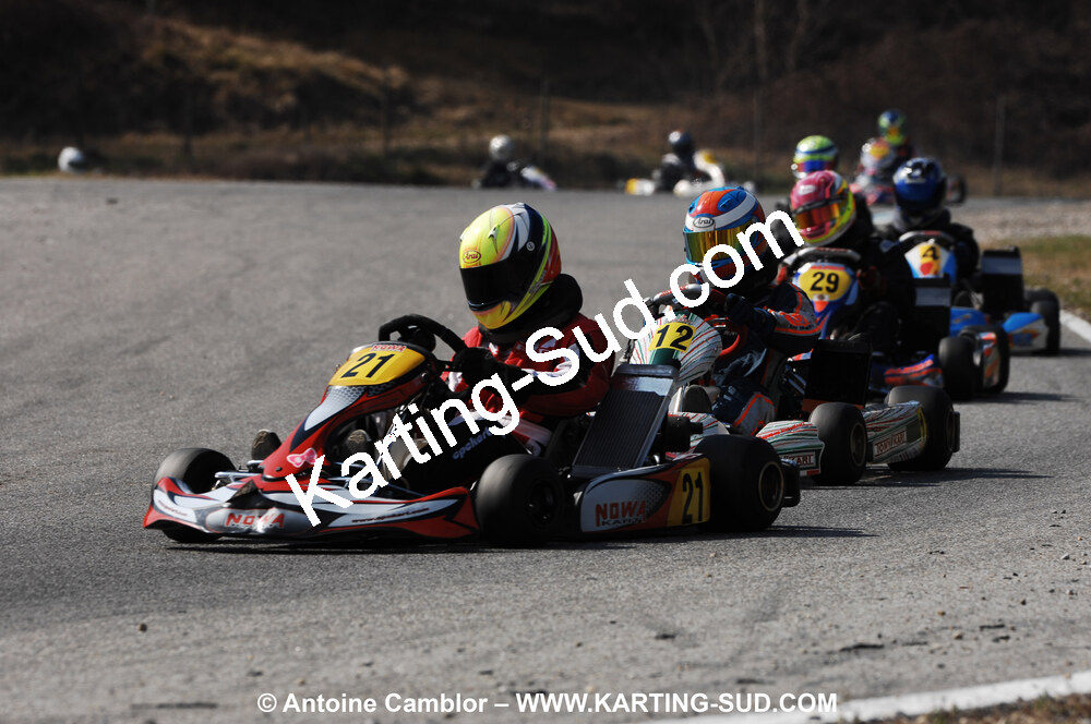 07/03/2010 : 1ère manche du Championnat du Sud 2010 à Lavelanet (photos Antoine Camblor) 2010 — karting
