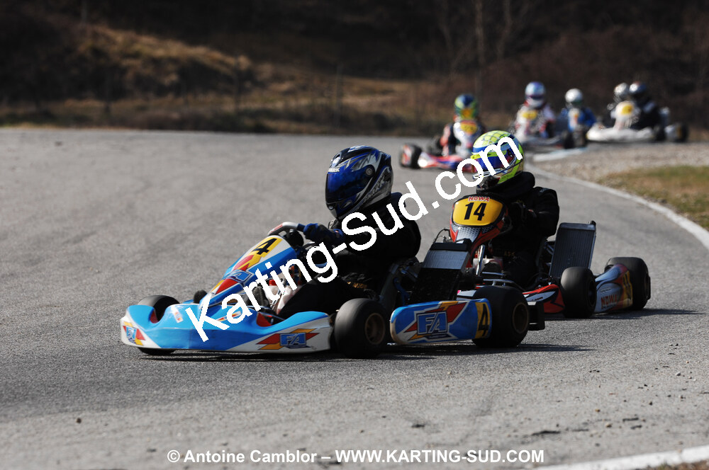 07/03/2010 : 1ère manche du Championnat du Sud 2010 à Lavelanet (photos Antoine Camblor) 2010 — karting
