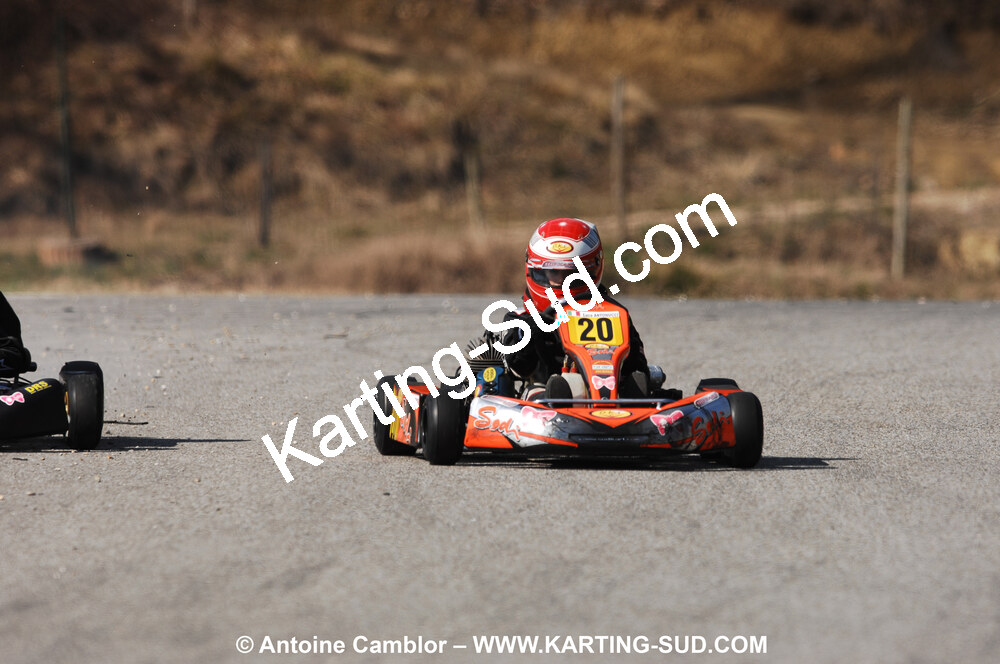 07/03/2010 : 1ère manche du Championnat du Sud 2010 à Lavelanet (photos Antoine Camblor) 2010 — karting