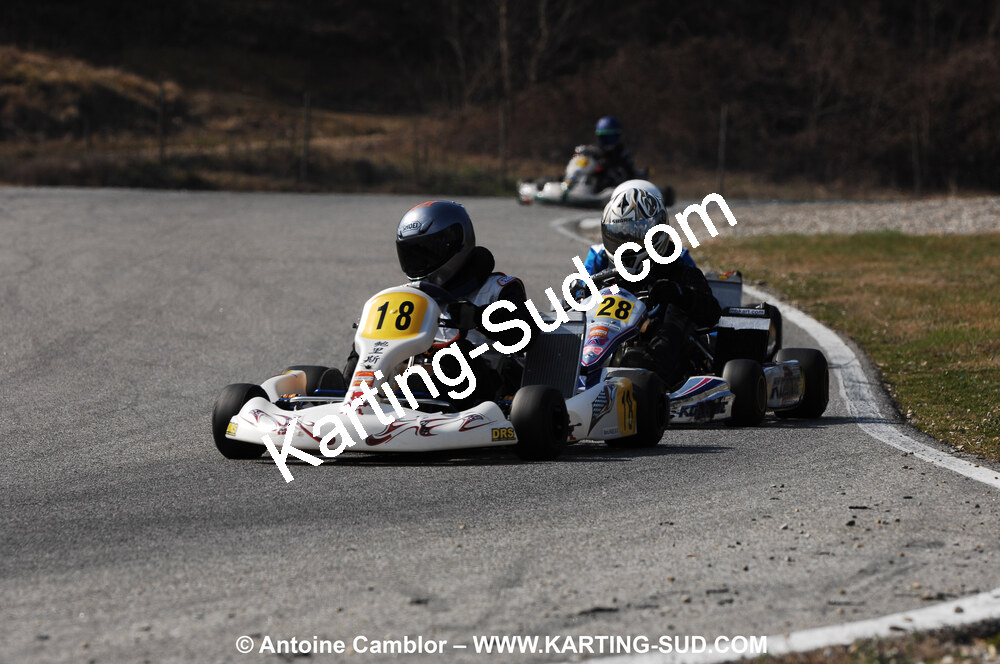 07/03/2010 : 1ère manche du Championnat du Sud 2010 à Lavelanet (photos Antoine Camblor) 2010 — karting