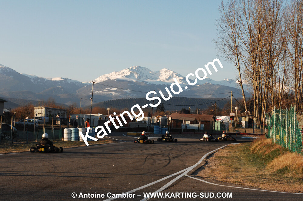 07/03/2010 : 1ère manche du Championnat du Sud 2010 à Lavelanet (photos Antoine Camblor) 2010 — karting