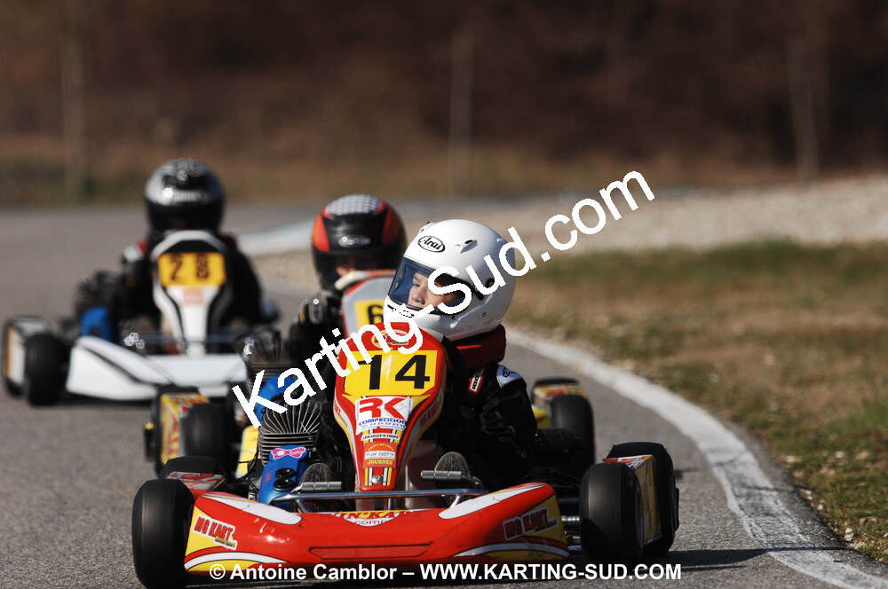 07/03/2010 : 1ère manche du Championnat du Sud 2010 à Lavelanet (photos Antoine Camblor) 2010 — karting