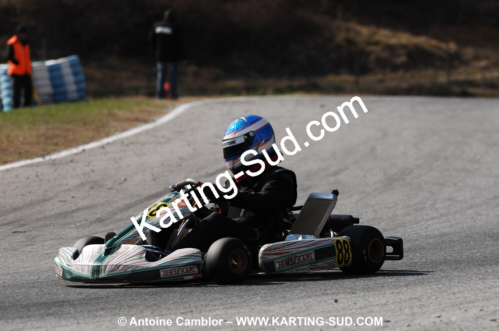 07/03/2010 : 1ère manche du Championnat du Sud 2010 à Lavelanet (photos Antoine Camblor) 2010 — karting