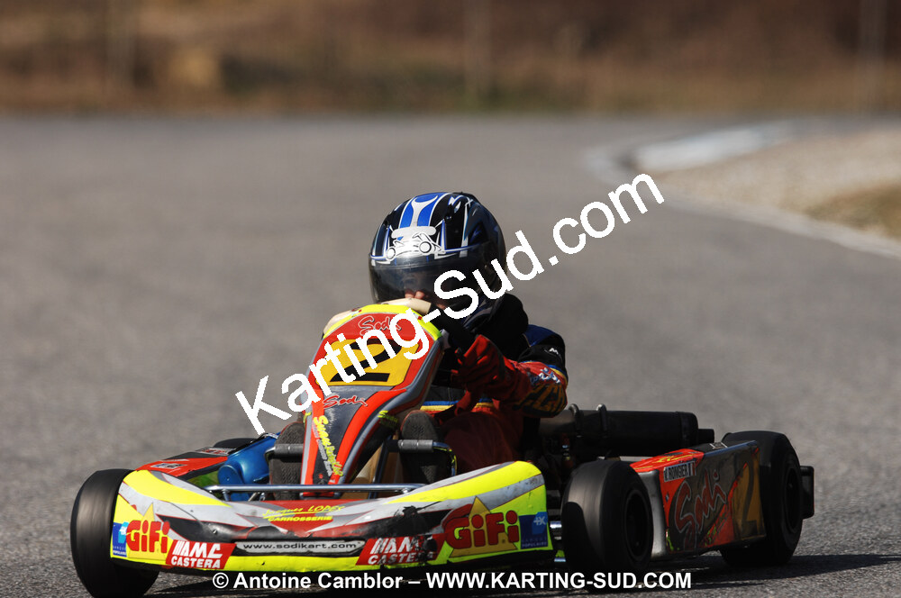 07/03/2010 : 1ère manche du Championnat du Sud 2010 à Lavelanet (photos Antoine Camblor) 2010 — karting