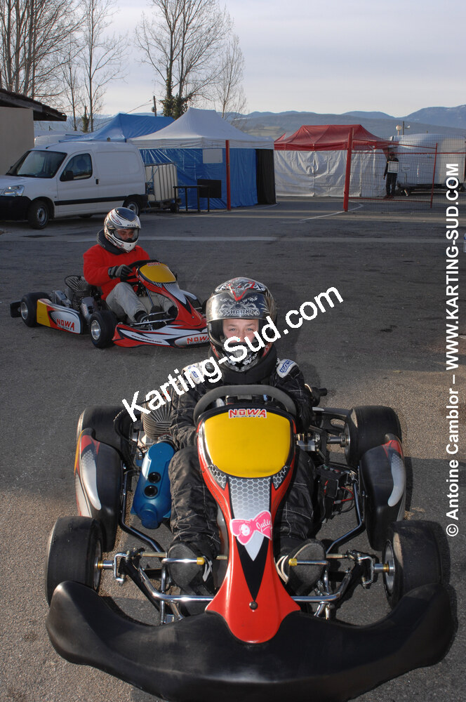 07/03/2010 : 1ère manche du Championnat du Sud 2010 à Lavelanet (photos Antoine Camblor) 2010 — karting