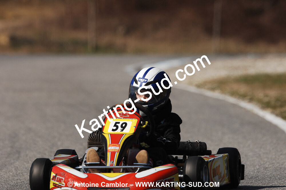 07/03/2010 : 1ère manche du Championnat du Sud 2010 à Lavelanet (photos Antoine Camblor) 2010 — karting