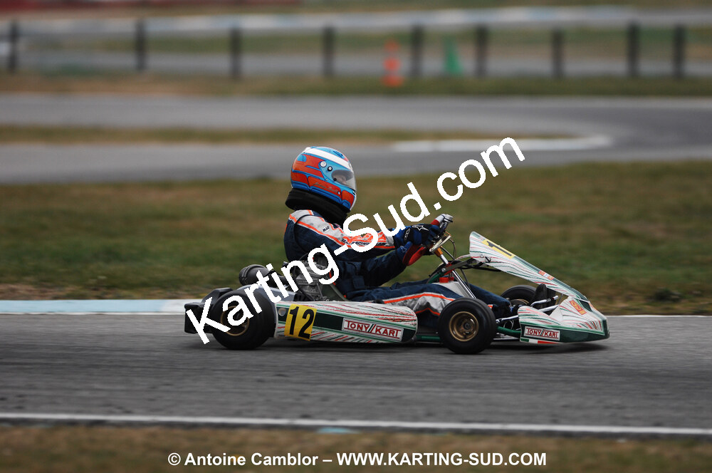 07/03/2010 : 1ère manche du Championnat du Sud 2010 à Lavelanet (photos Antoine Camblor) 2010 — karting