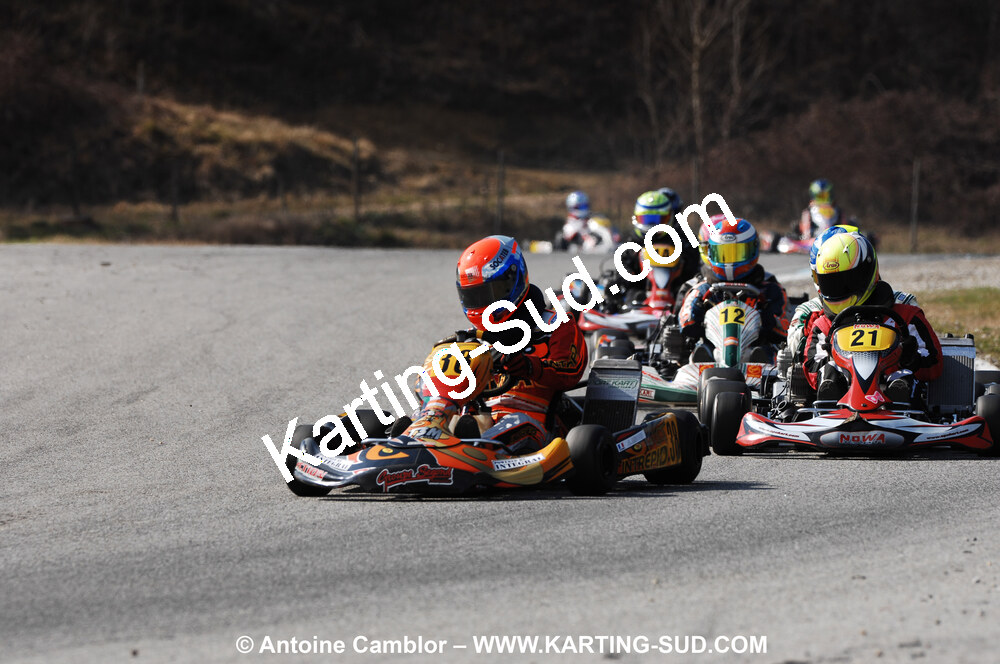 07/03/2010 : 1ère manche du Championnat du Sud 2010 à Lavelanet (photos Antoine Camblor) 2010 — karting