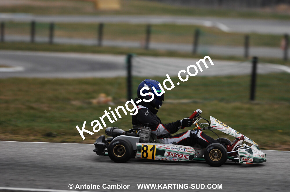 07/03/2010 : 1ère manche du Championnat du Sud 2010 à Lavelanet (photos Antoine Camblor) 2010 — karting