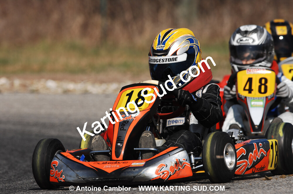 07/03/2010 : 1ère manche du Championnat du Sud 2010 à Lavelanet (photos Antoine Camblor) 2010 — karting