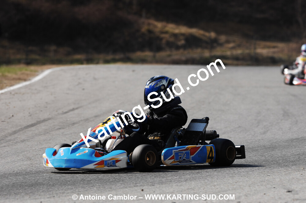 07/03/2010 : 1ère manche du Championnat du Sud 2010 à Lavelanet (photos Antoine Camblor) 2010 — karting
