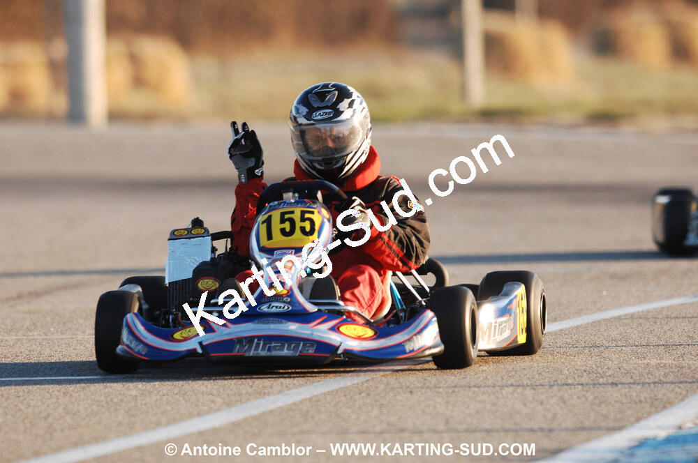 07/03/2010 : 1ère manche du Championnat du Sud 2010 à Lavelanet (photos Antoine Camblor) 2010 — karting