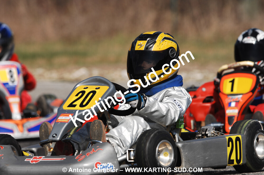 07/03/2010 : 1ère manche du Championnat du Sud 2010 à Lavelanet (photos Antoine Camblor) 2010 — karting