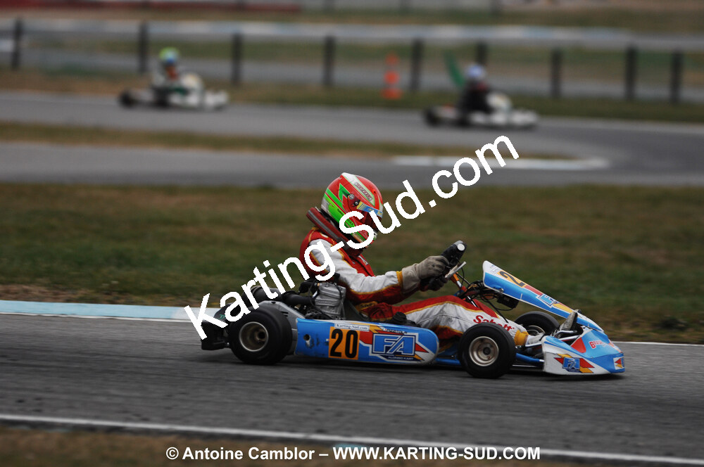 07/03/2010 : 1ère manche du Championnat du Sud 2010 à Lavelanet (photos Antoine Camblor) 2010 — karting