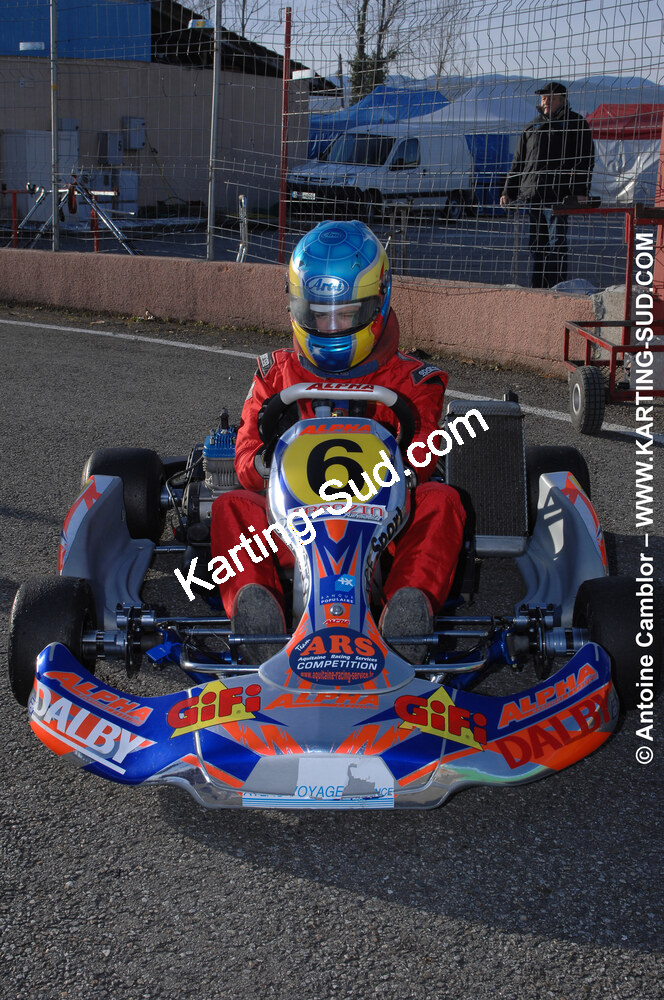 07/03/2010 : 1ère manche du Championnat du Sud 2010 à Lavelanet (photos Antoine Camblor) 2010 — karting