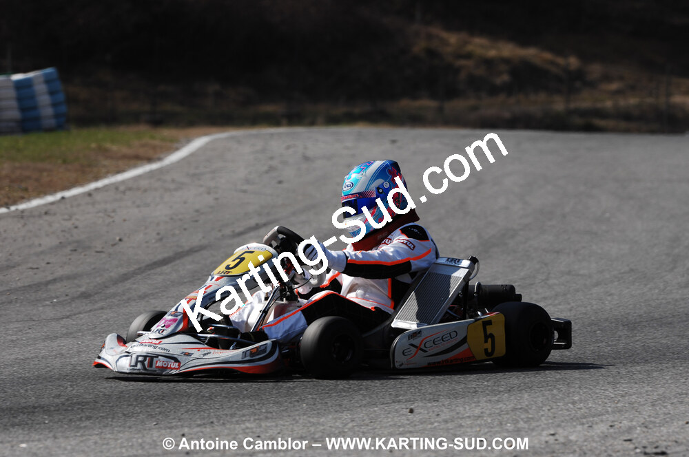 07/03/2010 : 1ère manche du Championnat du Sud 2010 à Lavelanet (photos Antoine Camblor) 2010 — karting