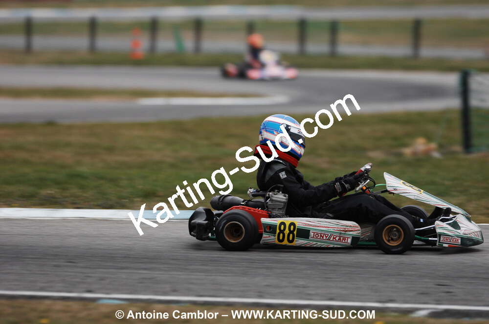 07/03/2010 : 1ère manche du Championnat du Sud 2010 à Lavelanet (photos Antoine Camblor) 2010 — karting