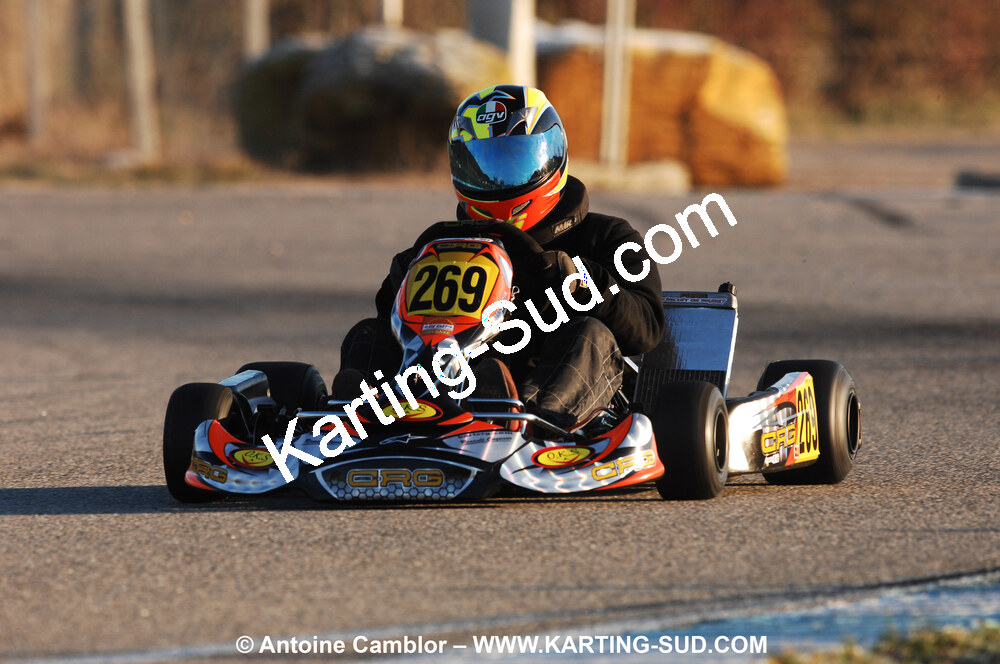 07/03/2010 : 1ère manche du Championnat du Sud 2010 à Lavelanet (photos Antoine Camblor) 2010 — karting