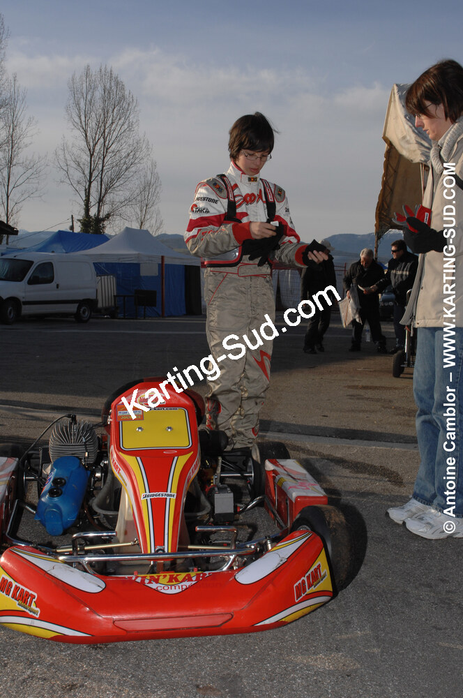07/03/2010 : 1ère manche du Championnat du Sud 2010 à Lavelanet (photos Antoine Camblor) 2010 — karting