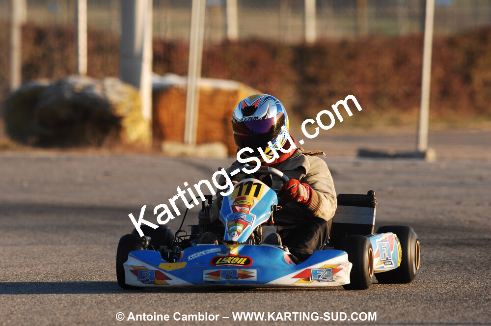 07/03/2010 : 1ère manche du Championnat du Sud 2010 à Lavelanet (photos Antoine Camblor) 2010 — karting