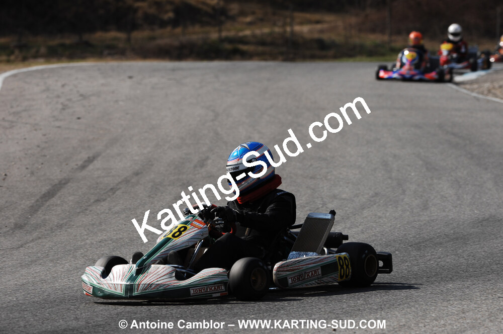 07/03/2010 : 1ère manche du Championnat du Sud 2010 à Lavelanet (photos Antoine Camblor) 2010 — karting