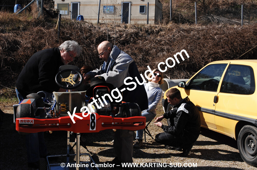 07/03/2010 : 1ère manche du Championnat du Sud 2010 à Lavelanet (photos Antoine Camblor) 2010 — karting