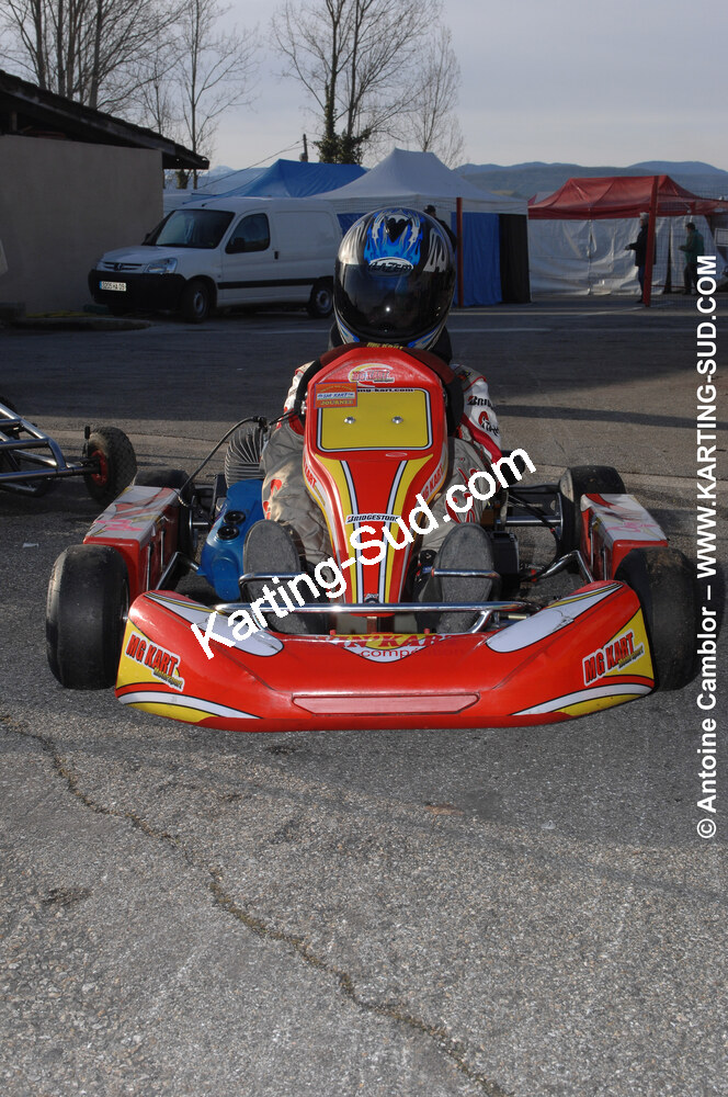 07/03/2010 : 1ère manche du Championnat du Sud 2010 à Lavelanet (photos Antoine Camblor) 2010 — karting