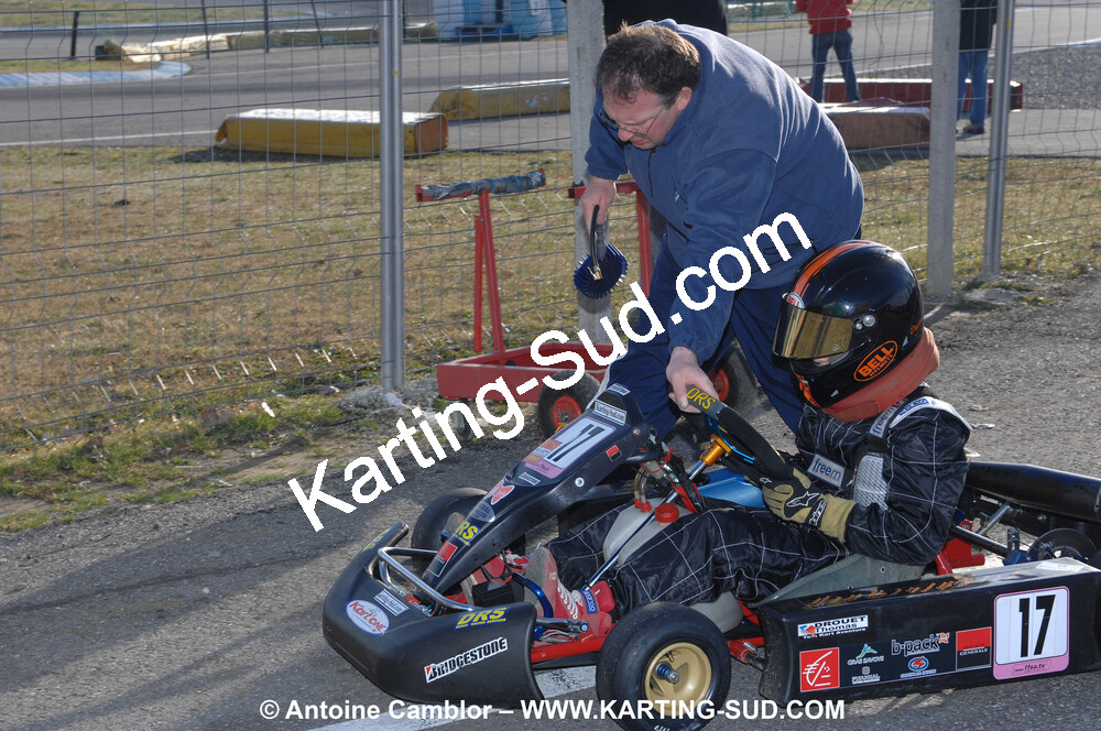 07/03/2010 : 1ère manche du Championnat du Sud 2010 à Lavelanet (photos Antoine Camblor) 2010 — karting