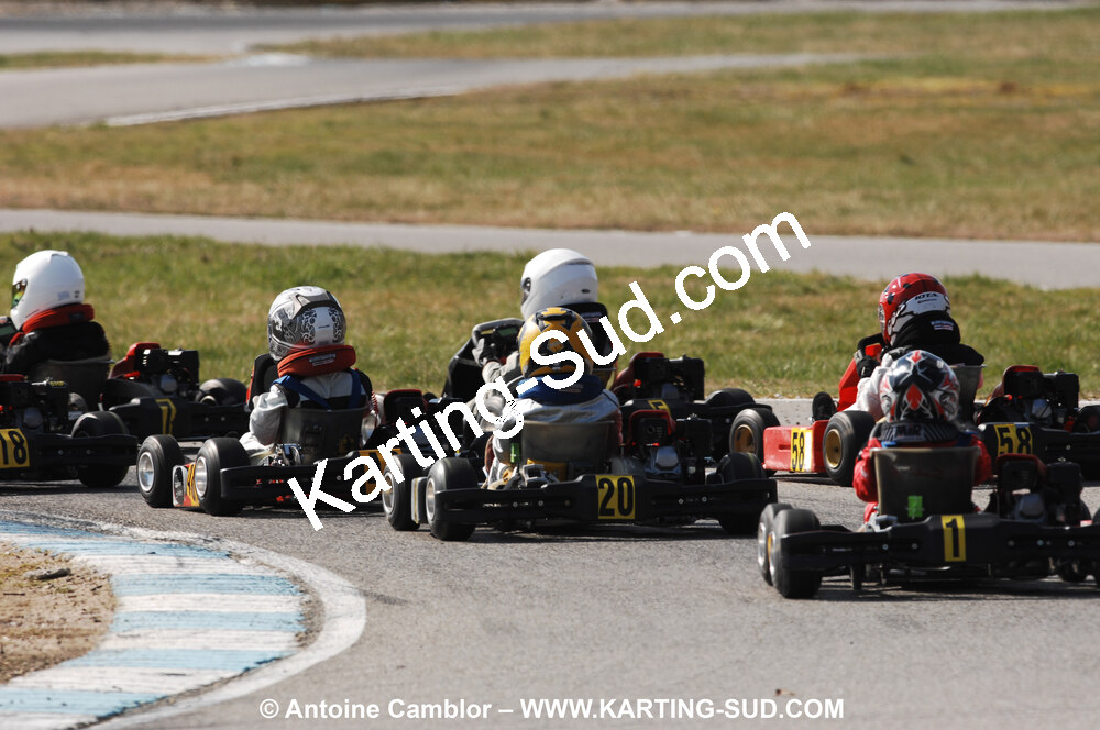 07/03/2010 : 1ère manche du Championnat du Sud 2010 à Lavelanet (photos Antoine Camblor) 2010 — karting