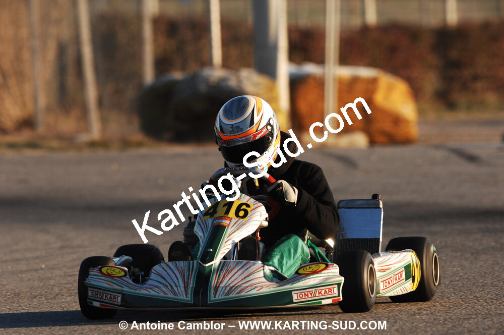 07/03/2010 : 1ère manche du Championnat du Sud 2010 à Lavelanet (photos Antoine Camblor) 2010 — karting