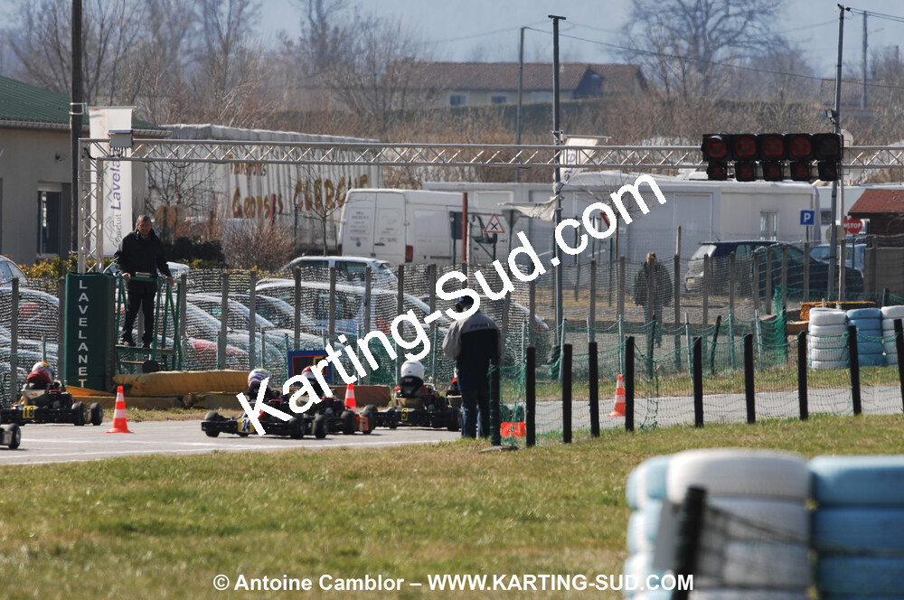07/03/2010 : 1ère manche du Championnat du Sud 2010 à Lavelanet (photos Antoine Camblor) 2010 — karting