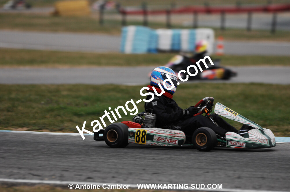 07/03/2010 : 1ère manche du Championnat du Sud 2010 à Lavelanet (photos Antoine Camblor) 2010 — karting