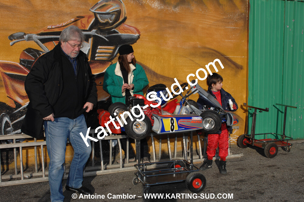 07/03/2010 : 1ère manche du Championnat du Sud 2010 à Lavelanet (photos Antoine Camblor) 2010 — karting