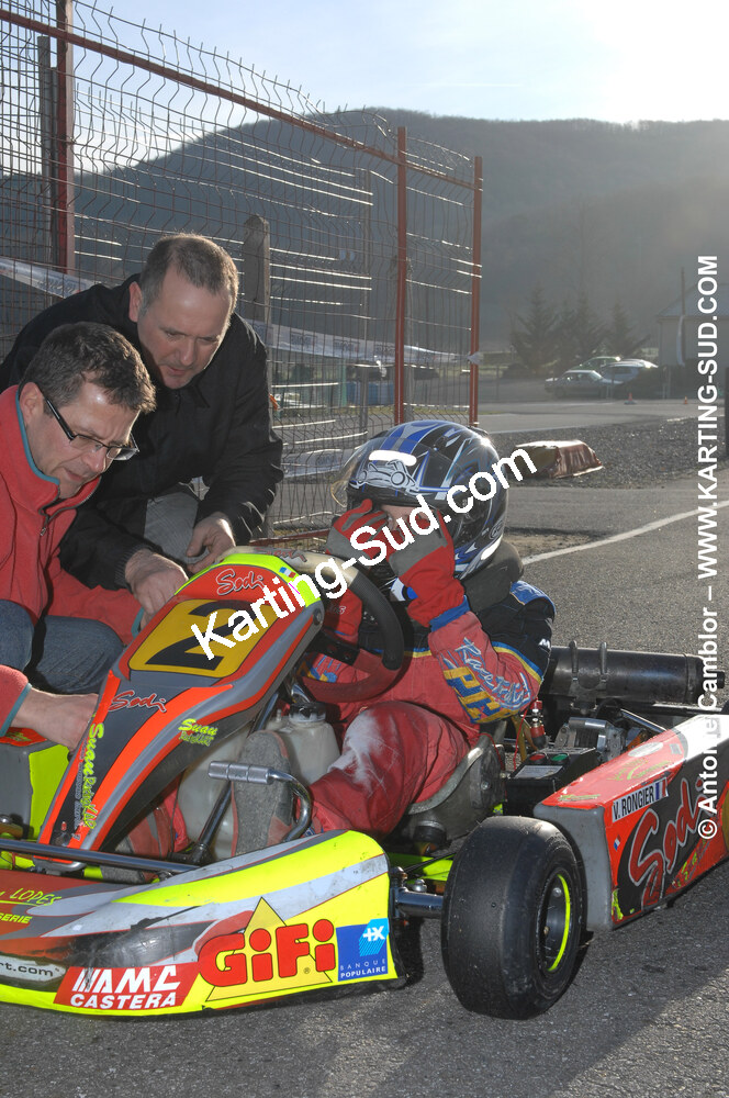 07/03/2010 : 1ère manche du Championnat du Sud 2010 à Lavelanet (photos Antoine Camblor) 2010 — karting