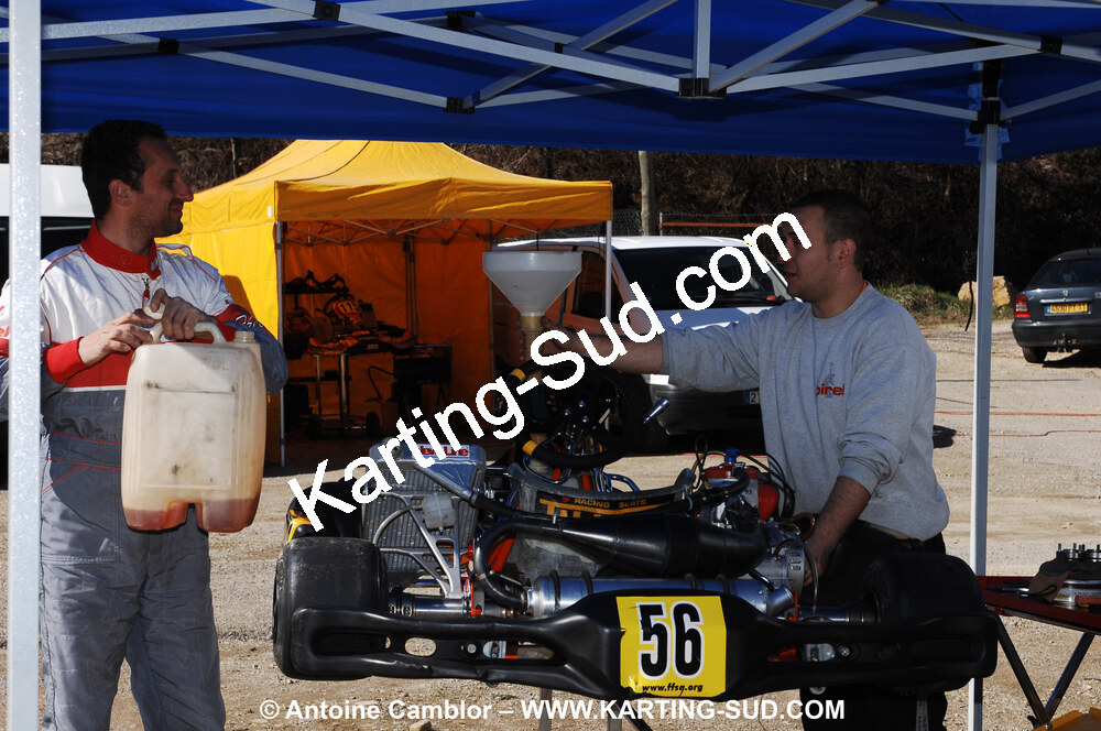 07/03/2010 : 1ère manche du Championnat du Sud 2010 à Lavelanet (photos Antoine Camblor) 2010 — karting