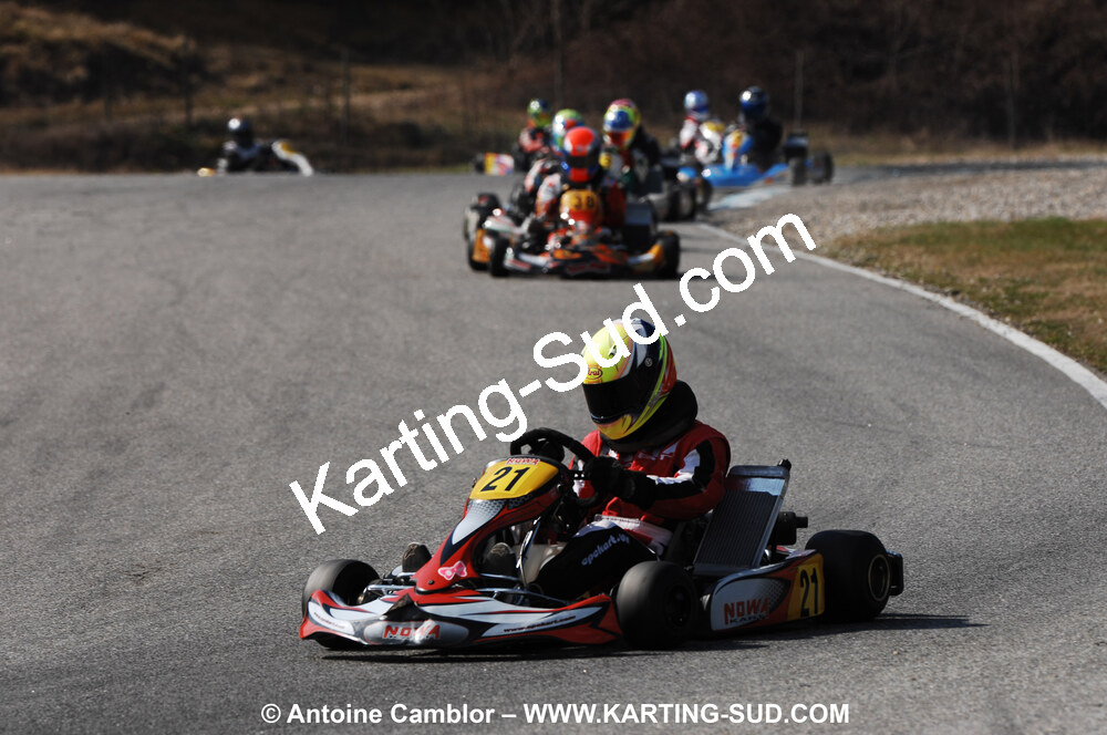 07/03/2010 : 1ère manche du Championnat du Sud 2010 à Lavelanet (photos Antoine Camblor) 2010 — karting