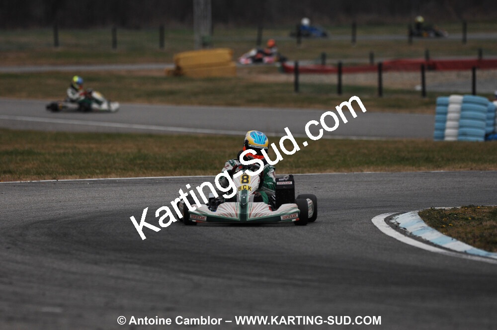 07/03/2010 : 1ère manche du Championnat du Sud 2010 à Lavelanet (photos Antoine Camblor) 2010 — karting