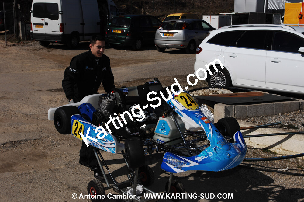 07/03/2010 : 1ère manche du Championnat du Sud 2010 à Lavelanet (photos Antoine Camblor) 2010 — karting