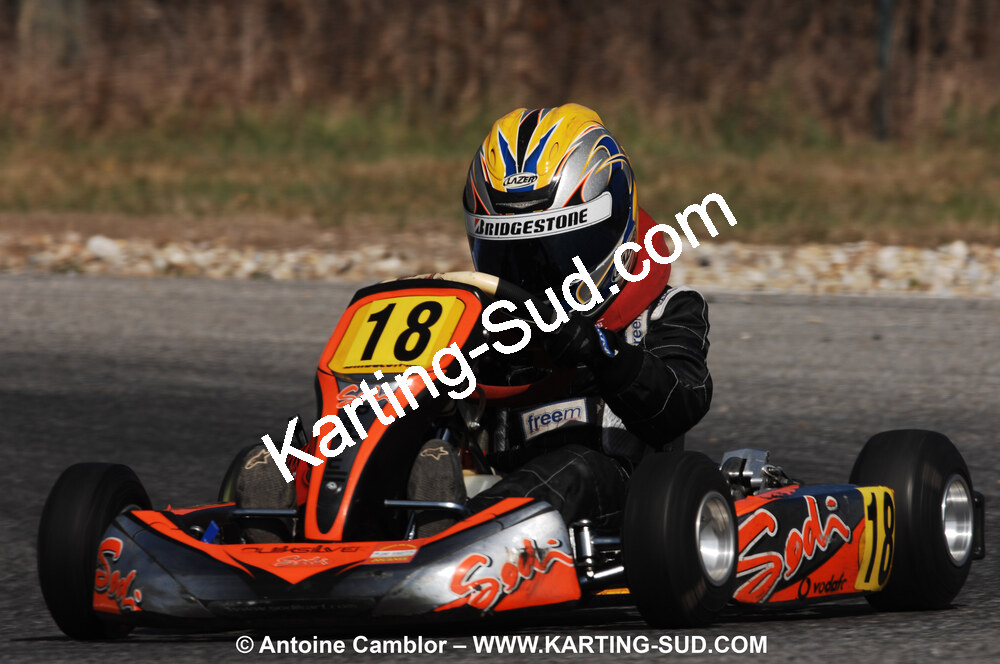 07/03/2010 : 1ère manche du Championnat du Sud 2010 à Lavelanet (photos Antoine Camblor) 2010 — karting