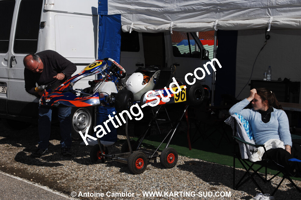 07/03/2010 : 1ère manche du Championnat du Sud 2010 à Lavelanet (photos Antoine Camblor) 2010 — karting